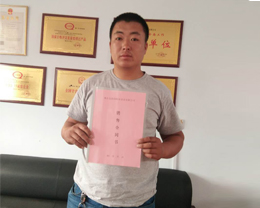 石膏线条设备签约现场