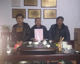 石膏设备一次签约成功