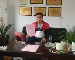 江苏的客户二次签约，称赞我家的石膏线设备好