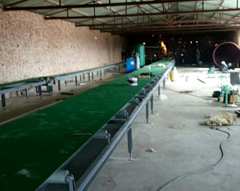 石膏线生产设备实物图